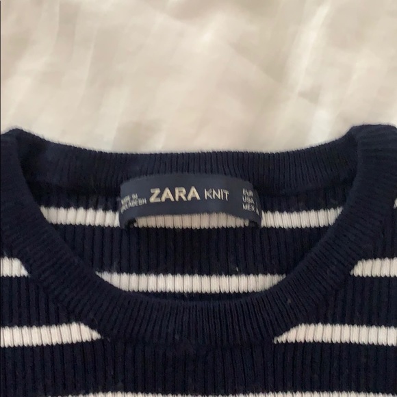 Zara light knit stripped shirt - Picture 4 of 4